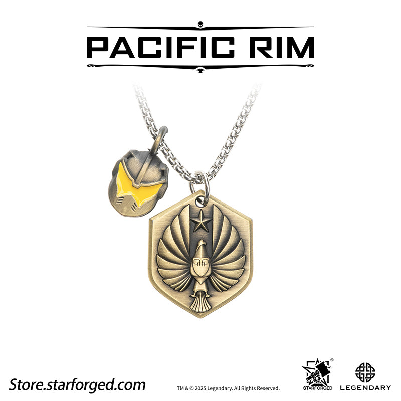 Starforged Pacific Rim “PPDC” Themed Pendant Men's Jewelry Accessories Movie Merchandise Officially Authorized