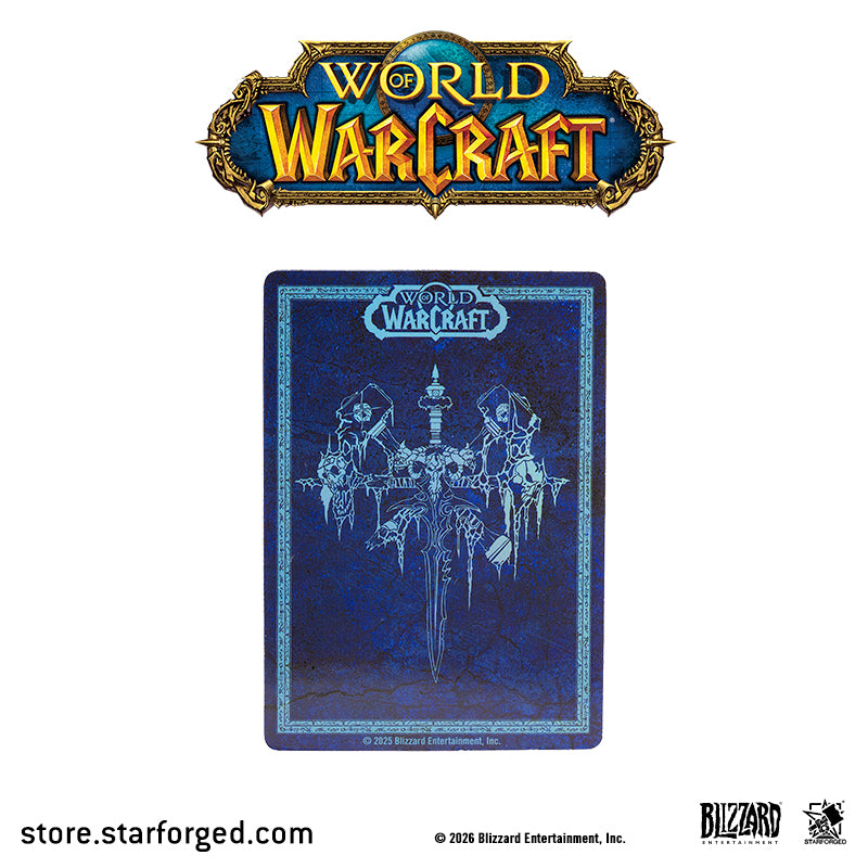Starforged World of Warcraft Lich King Legendary Collector's Edition Wax Set Men's Fashion Accessories Officially Authorized