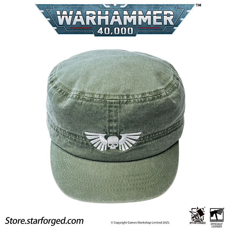 Starforged Warhammer 40K Religious Scions——Astra Militarum Tactics Cap Men's Fashion Clothes