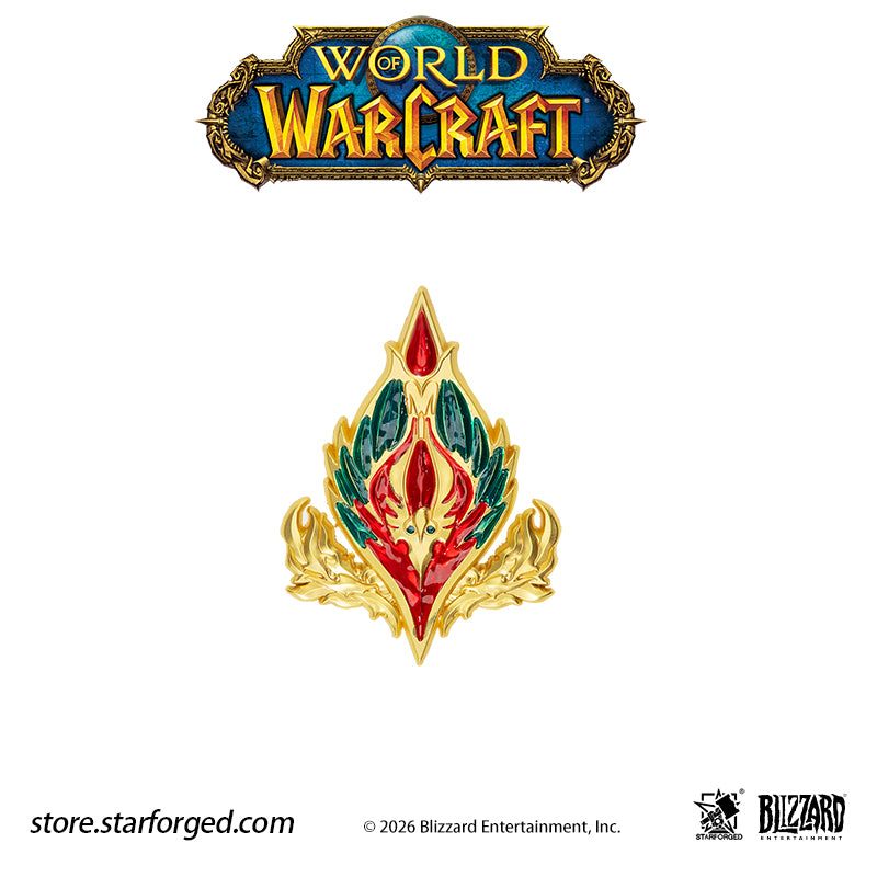 STARFORGED World of Warcraft Faction Badges | Men's Fashion Accessories | Officially Authorized | WOW Gifts