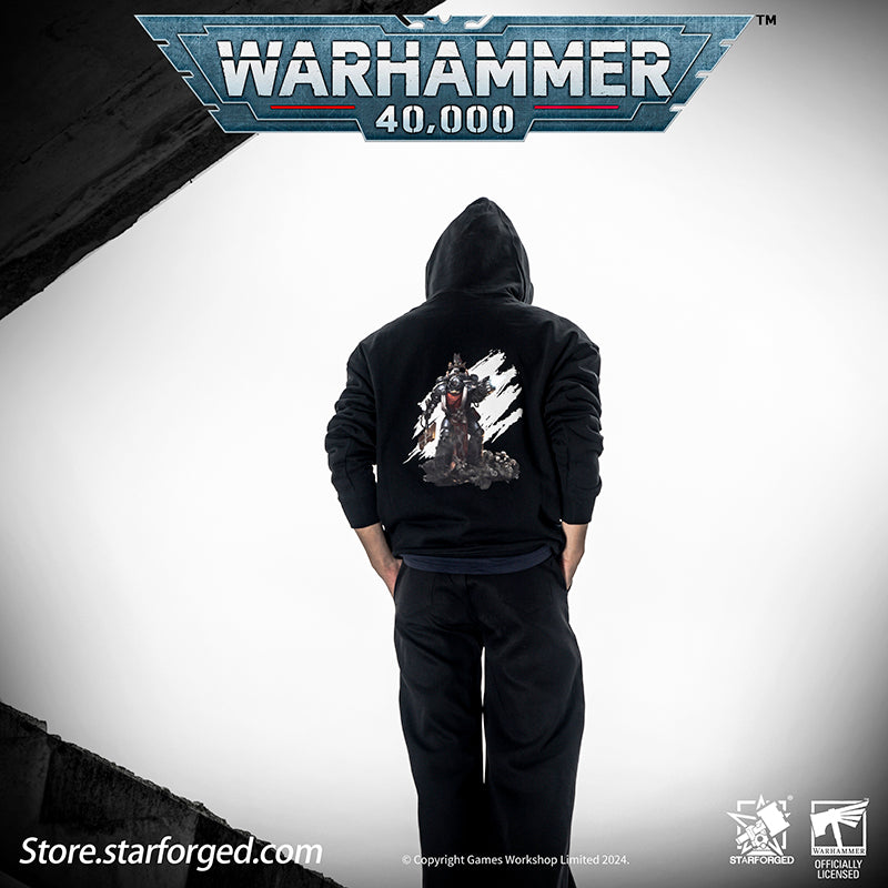 Starforged Warhammer 40K Honor Guard Series Themed Hoodie Space Marines 2 Men's Sweatshirts Other
