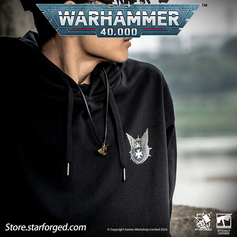 Starforged Warhammer 40K Honor Guard Series Themed Hoodie Space Marines 2 Men's Sweatshirts Other