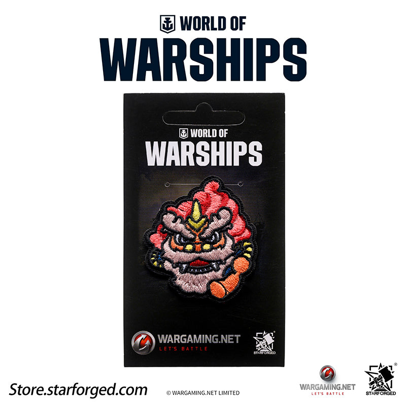 Starforged World of Warships WOWS Trendy Plaque Velcro Game Peripherals Wargaming License