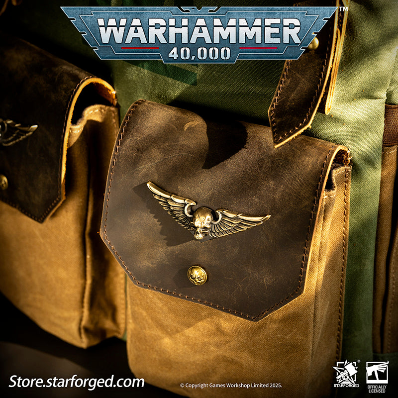 Starforged De Gloria Cadia Support Backpack MK.Ⅲ Warhammer 40k Cadian  Astra Militarum Men's Bag Other