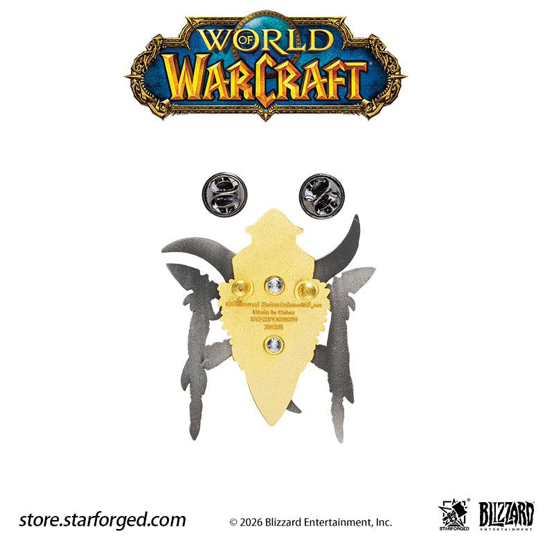 STARFORGED World of Warcraft Faction Badges | Men's Fashion Accessories | Officially Authorized | WOW Gifts