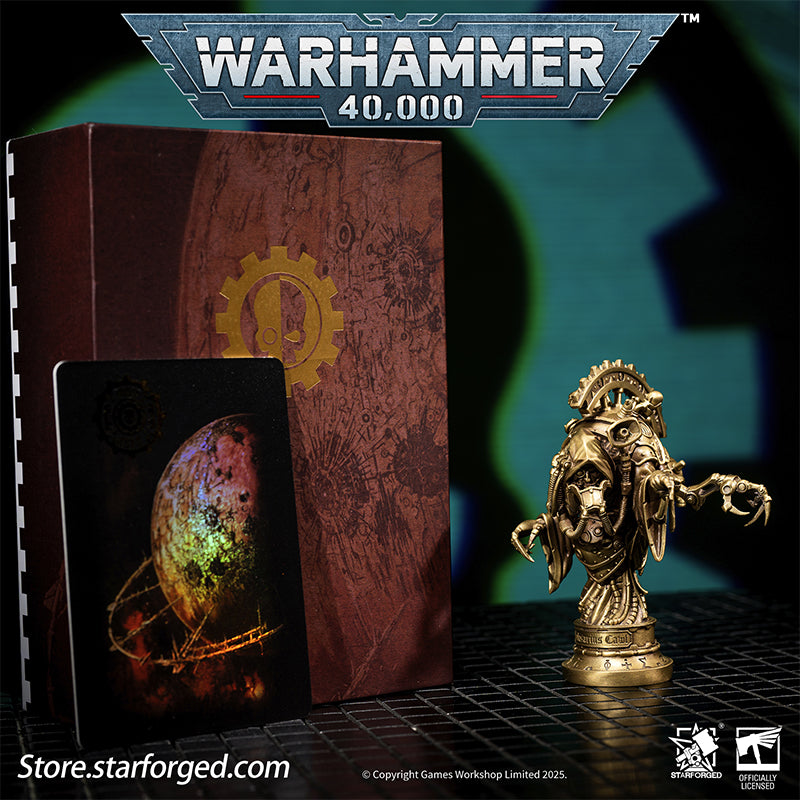 Starforged Warhammer 40K Adeptus Mechanicus Belisarius Cawl Wax Seal Set Men's Jewelry Accessories Belisarius Cawl is a Sacred Archmagos of the Adeptus Mechanicus, and for centuries he has been involved in one of the Imperium's greatest secrets. He first emerged publicly during the 13th Black Crusade at the end of the 41st millennium. Cawl is recognized as a master among masters, holding one of the highest ranks within the Mechanicus.Unlike many Tech-Priests who seek only to replicate or rediscover