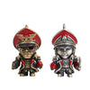 Starforged  Pocket  Commissar  Couple Necklace Warhammer 40000 Gifts Silver Jewelry Pendant