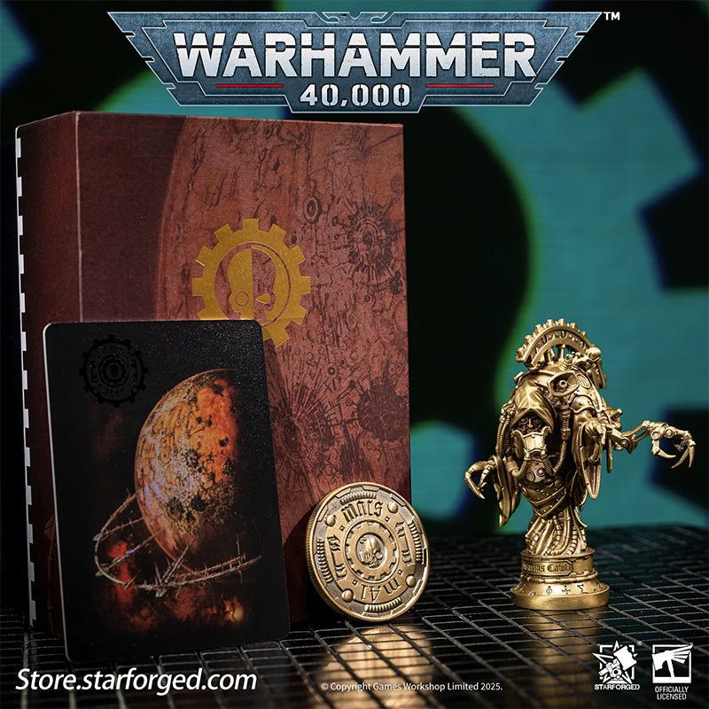 Starforged Warhammer 40K Adeptus Mechanicus Belisarius Cawl Wax Seal Set Men's Jewelry Accessories Belisarius Cawl is a Sacred Archmagos of the Adeptus Mechanicus, and for centuries he has been involved in one of the Imperium's greatest secrets. He first emerged publicly during the 13th Black Crusade at the end of the 41st millennium. Cawl is recognized as a master among masters, holding one of the highest ranks within the Mechanicus.Unlike many Tech-Priests who seek only to replicate or rediscover