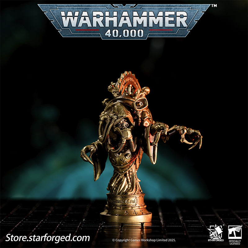 Starforged Warhammer 40K Adeptus Mechanicus Belisarius Cawl Wax Seal Set Men's Jewelry Accessories
