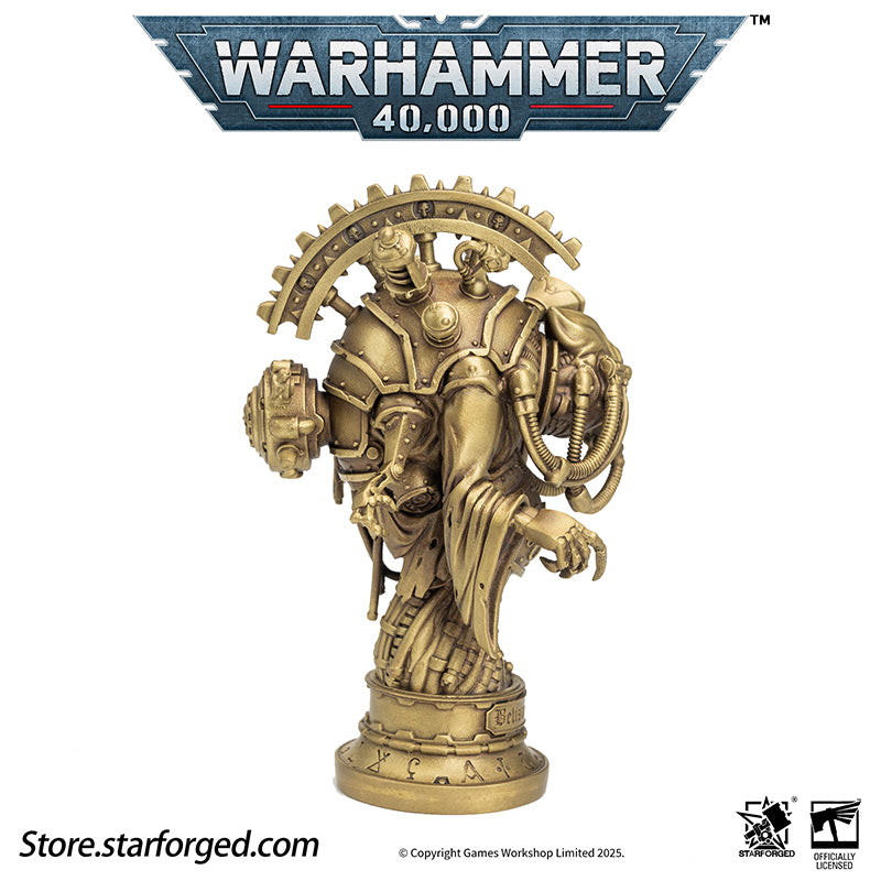 Starforged Warhammer 40K Adeptus Mechanicus Belisarius Cawl Wax Seal Set Men's Jewelry Accessories Belisarius Cawl is a Sacred Archmagos of the Adeptus Mechanicus, and for centuries he has been involved in one of the Imperium's greatest secrets. He first emerged publicly during the 13th Black Crusade at the end of the 41st millennium. Cawl is recognized as a master among masters, holding one of the highest ranks within the Mechanicus.Unlike many Tech-Priests who seek only to replicate or rediscover