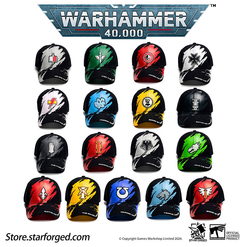 Starforged Warhammer 40000 Chapter Hats Adeptus Mechanicus Blood Angels  Baseball Peaked Cap Other