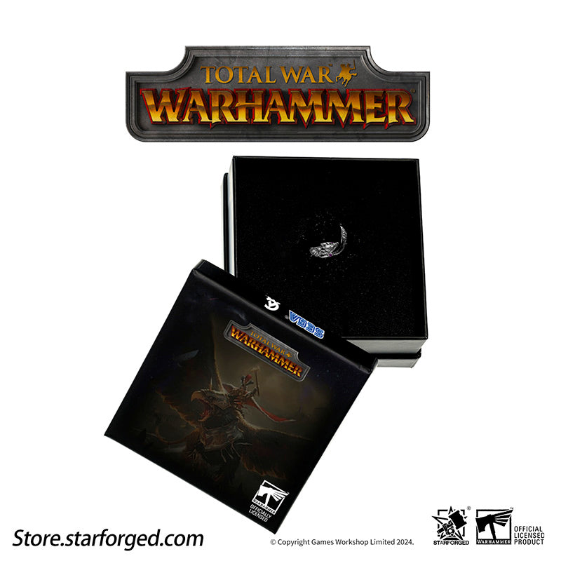 Starforged  Total War Warhammer III Dragons of Cathay  Zhao Ming & Miao Ying Dragon Ring Game Peripherals Set