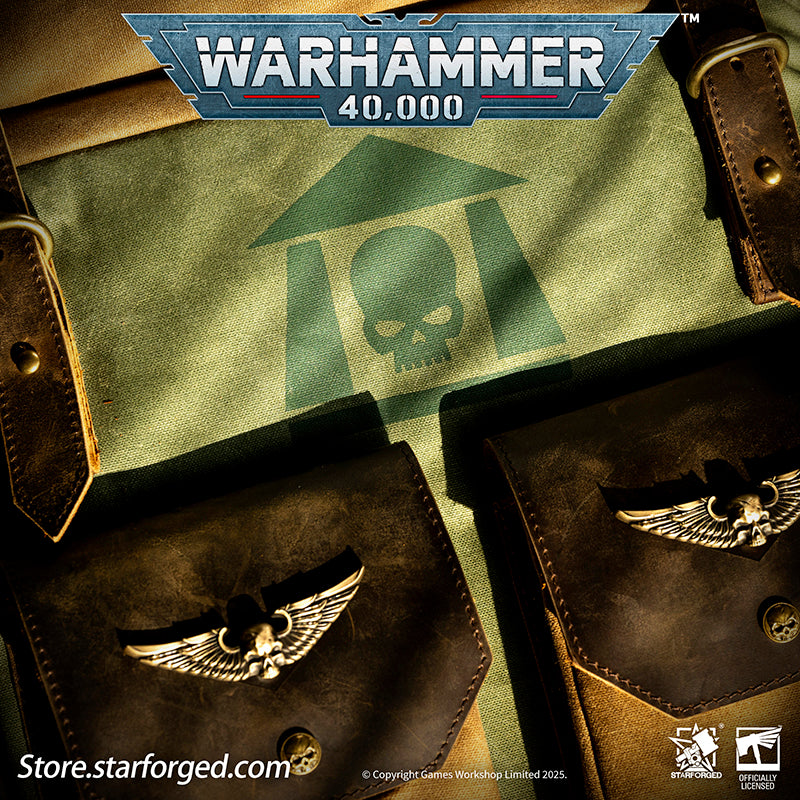 Starforged De Gloria Cadia Support Backpack MK.Ⅲ Warhammer 40k Cadian  Astra Militarum Men's Bag Other