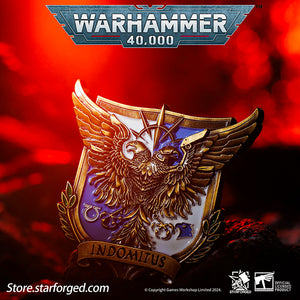 Starforged Brooch Roboute Guilliman  Indomitus Crusade Campaign Badge Pin Badge Warhammer 40000