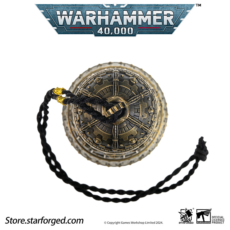 Starforged Warhammer 40K Domination Bell of Ominissah Adeptus Mechanicus Copper Pendant Other