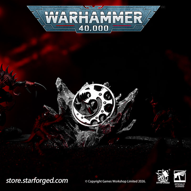 Warhammer 40K Mark of Brood Brothers Pin Badge Dragon Brooch Starforged "Brood Brothers" is the name given by a Genestealer Cult's members to normal Humans who have been infected with the xenos genetic material of a Genestealer Patriarch through its ovipositor. This infection makes these people members of the cult's collective psychic Broodmind as well as the potential parents of a new generation of Genestealer hybrids.