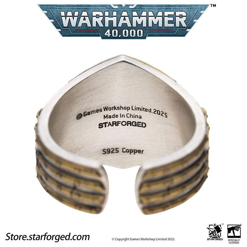 Starforged Warhammer 40K Chaos Space Marines World Eaters Berzerkers'Sigil Ring Silver Ring Men's Jewelry Accessories A millennium ago, when the Legiones Astartes were engulfed in bloody warfare, the sons of the Primarch Angron were already infamous for their brutality, a fate sealed after the implantation of the Butcher's Nails. The noble warriors descended into relentless killers! Today, whenever the chosen of Khorne carve a gory path from the Eye of Terror, the entire galaxy trembles.They are the World E