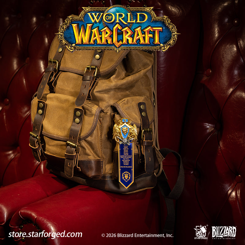 STARFORGED World of Warcraft Faction Metal Badges | Men's Fashion Accessories | Officially Authorized | WOW Gifts
