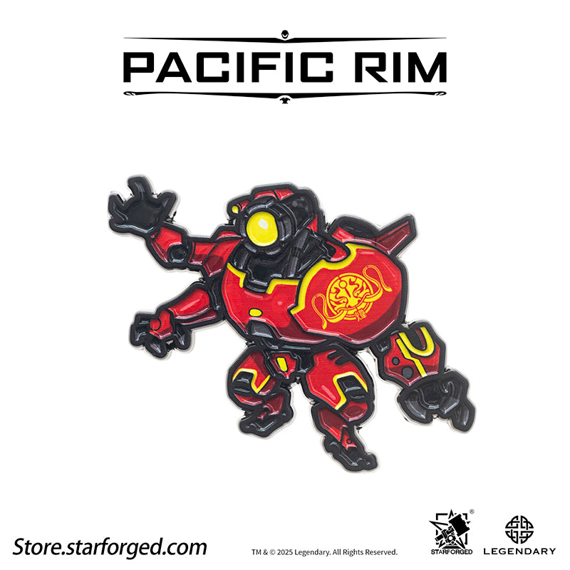 Starforged Pacific Rim Refrigerator Magnet Set Men's Accessories Official License Deep beneath the Pacific Ocean, a cross-dimensional rift known as the "Breach" appeared, connecting our world to a parallel universe. From its depths emerged the first Kaiju—a colossal creature that rose from the sea and laid waste to San Francisco and surrounding coastal cities. Humanity’s conventional military efforts to stop the monster ended in failure, and though the Kaiju was eventually killed with a nuclear strike, the 