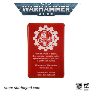 Starforged  Adeptus Mechanicus STC Pin Badge Refrigerator magnet Warhammer 40000 Brooch Other