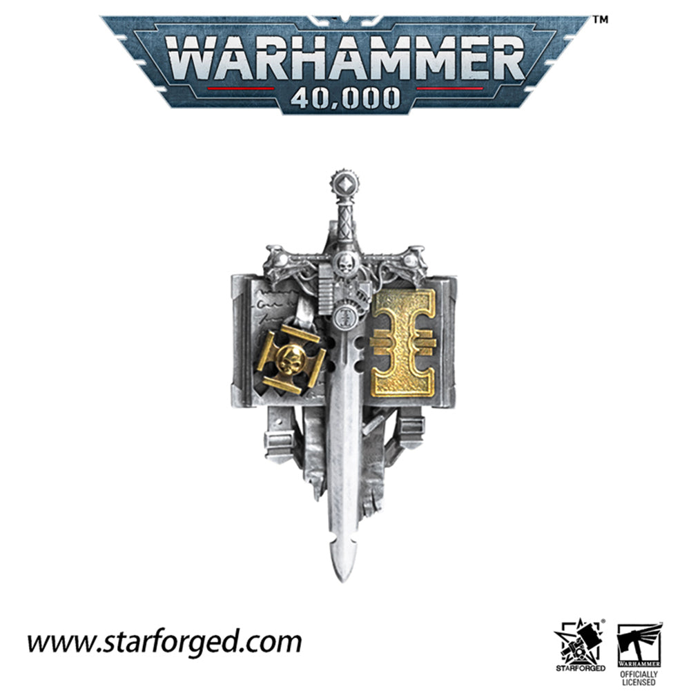 Starforged Grey Knights Exorcism Scripture Warhammer 40K Gold Paved St ...