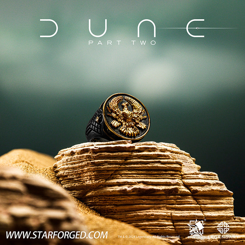 Starforged  Dune II Paul Atreides Family Duke Heritage Ring The One Licensed by Legendary Pictures