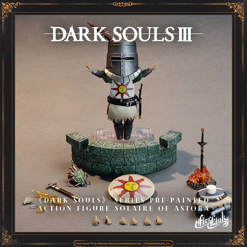 Starforged  DARK SOULS Solaire of Astora Game Character Figures Statue Model Bandai authorized