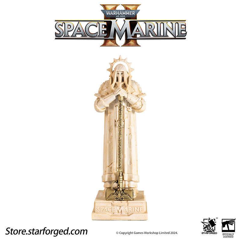 Starforged Warhammer 40K Space Marine II Sector Imperialis Statue Bookend Ornament
