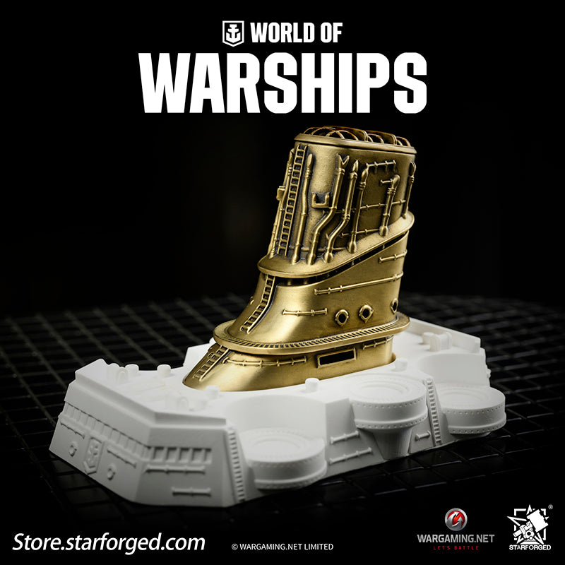 Starforged World of Warships WOWS Themed Incense Burner Game Peripherals Wargaming License