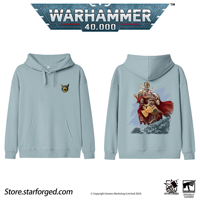 Starforged Warhammer 40K Honor Guard Series Themed Hoodie Space Marines 2 Men's Sweatshirts Other