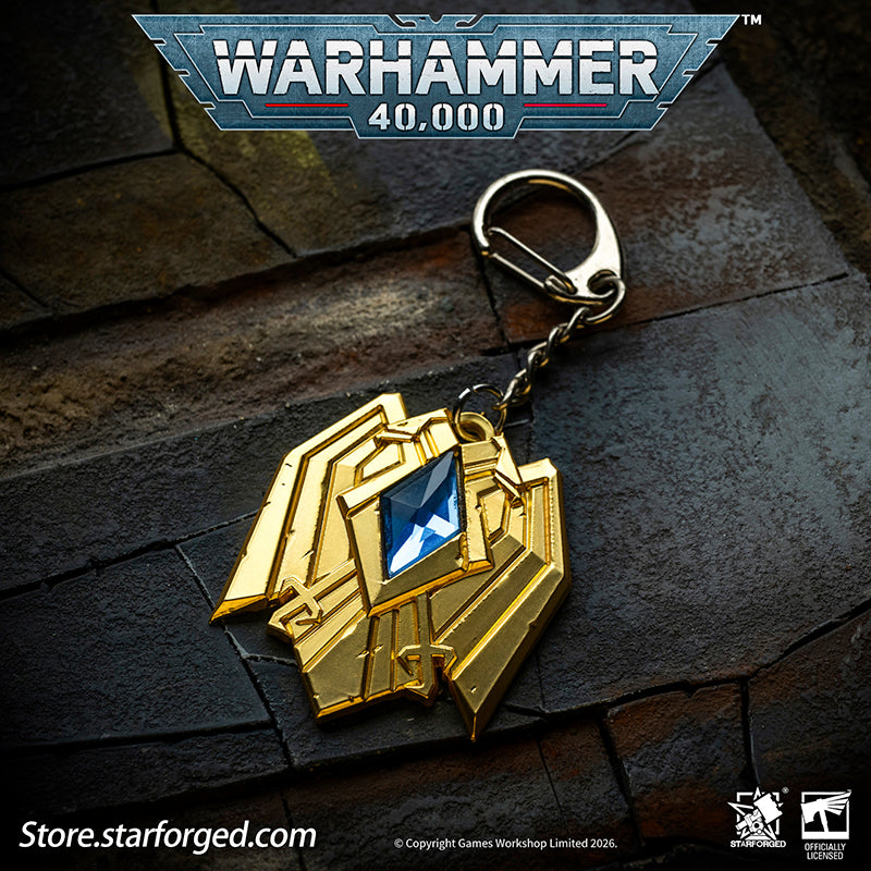 Starforged Warhammer 40K Space Marines Adeptus Custodes Signat Extremis Key Chain Men's Fashion Jewelry As the guardians of the Throne, the Adeptus Custodes decide who may enter the Emperor's throne room, and when. This is their supreme authority on Terra. These guardians are the mightiest warriors of humanity.To the Space Marines, they hold a significance akin to that which the transhuman warriors hold to ordinary Guardsmen—an elite caste so elevated that their raw power and will are utterly insurmountable