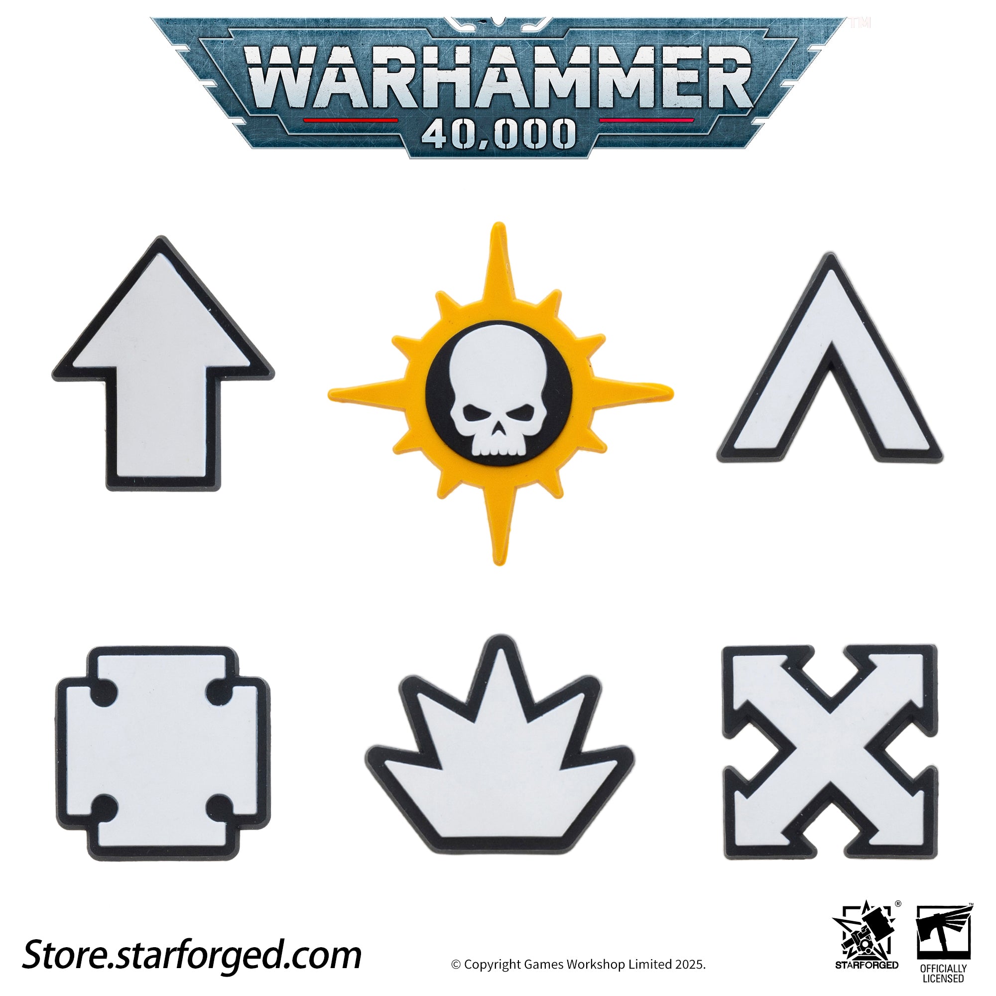 Starforged Warhammer 40K Adepta Sororitas Defenders of Terra Honor Patch Collection Men's Gift Accessories