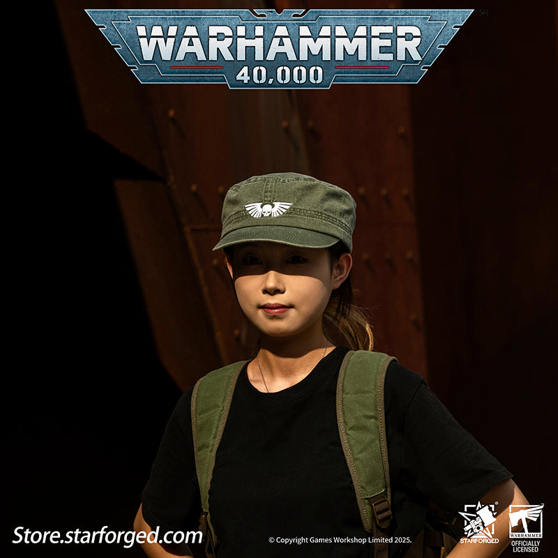 Starforged Warhammer 40K Religious Scions——Astra Militarum Tactics Cap Men's Fashion Clothes