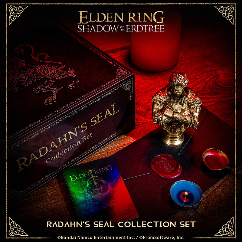 Starscourge Radahn Starforged ELDEN RING Radahn Sealing Wax Statue Commemorative Coins Game Merchandise Officially Authorized 