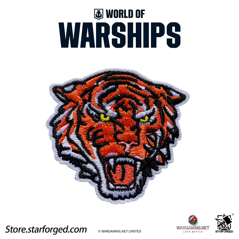 Starforged World of Warships WOWS Trendy Plaque Velcro Game Peripherals Wargaming License