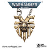 Starforged  Ka'Bandha Khorne Chaos Demon Men's Copper Necklace Warhammer 40K Blood Angel Killer Pendant