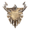 Starforged  Ka'Bandha Khorne Chaos Demon Men's Silver Necklace Warhammer 40K Blood Angel Killer Pendant