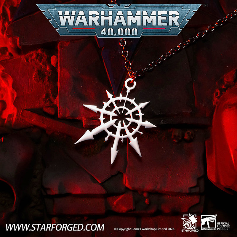 Starforged  Faction Chaos Four Gods Undivided Necklace Warhammer 40K