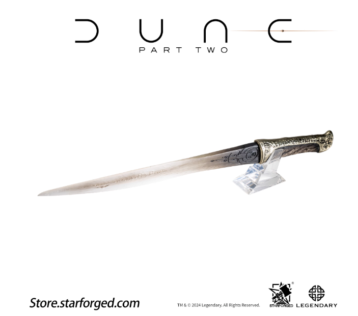 Starforged Dune II  Sandworm Teeth Crysknife Atreides Movie Peripheral Props Restored to Original Authorized Version Other
