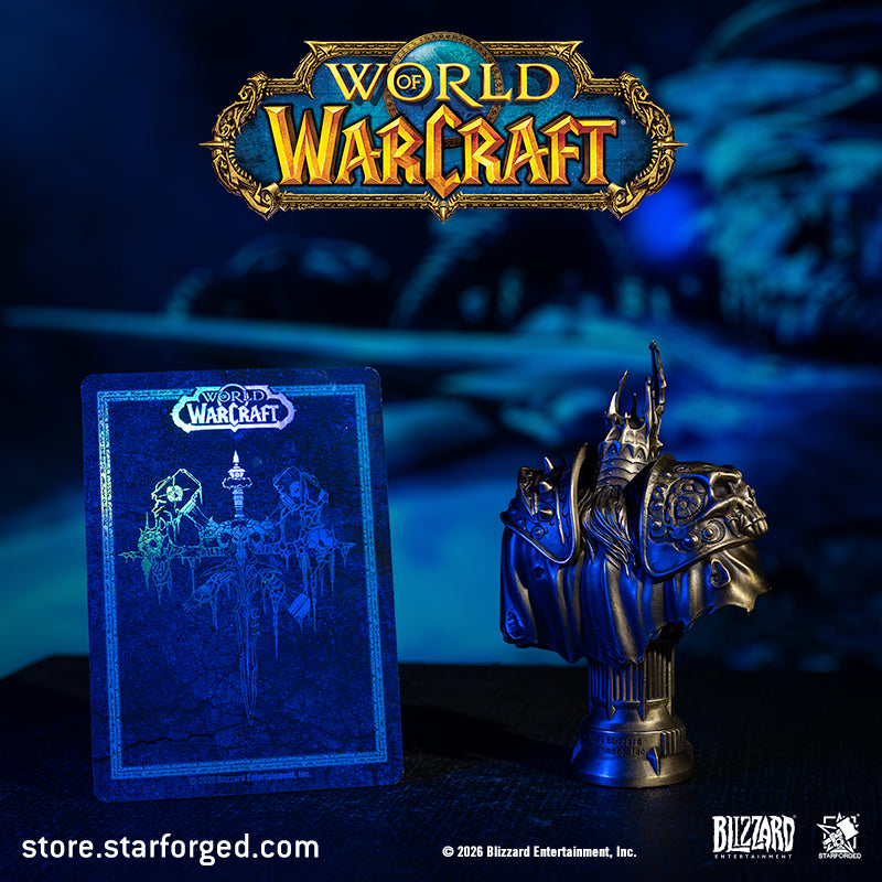 Starforged World of Warcraft Lich King Legendary Collector's Edition Wax Set Men's Fashion Accessories Officially Authorized