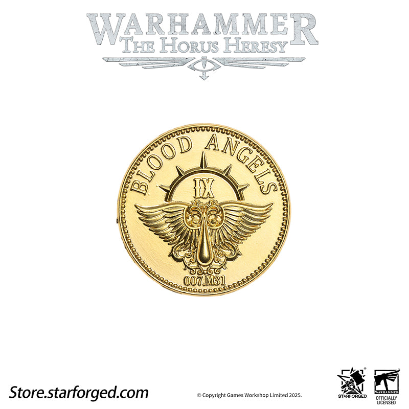 Starforged Warhammer 30K Blood Angels Sanguinius Wax Seal Set Men's Jewelry Accessories