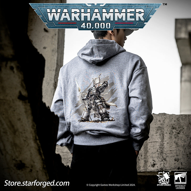 Starforged Warhammer 40K Honor Guard Series Themed Hoodie Space Marines 2 Men's Sweatshirts Other