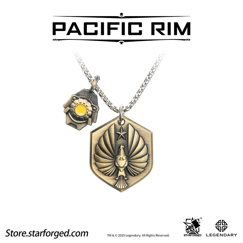 Starforged Pacific Rim “PPDC” Themed Pendant Men's Jewelry Accessories Movie Merchandise Officially Authorized