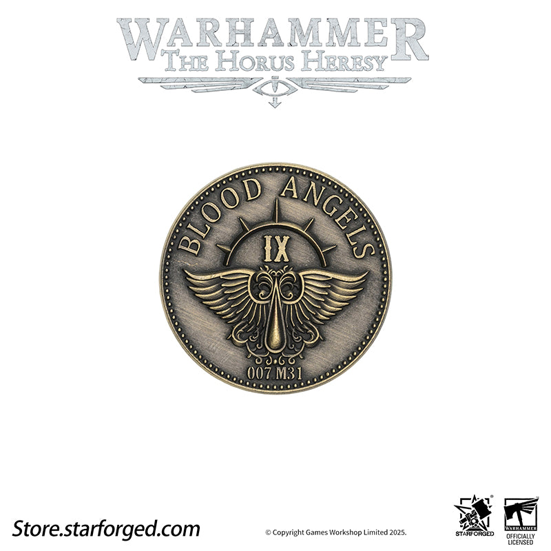 Starforged Warhammer 30K Blood Angels Sanguinius Wax Seal Set Men's Jewelry Accessories