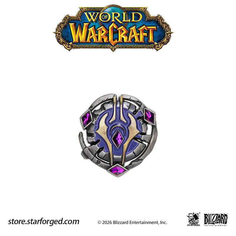 STARFORGED World of Warcraft Faction Badges | Men's Fashion Accessories | Officially Authorized | WOW Gifts