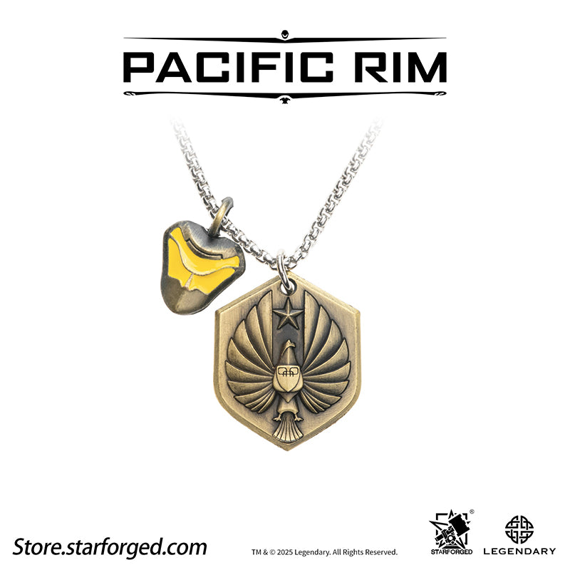 Starforged Pacific Rim “PPDC” Themed Pendant Men's Jewelry Accessories Movie Merchandise Officially Authorized