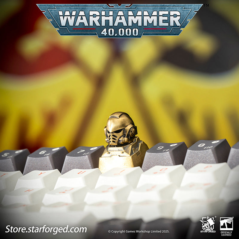 Starforged Warhammer 40K Space Marine Keycaps Keyboard Cap Birthday Gift Other