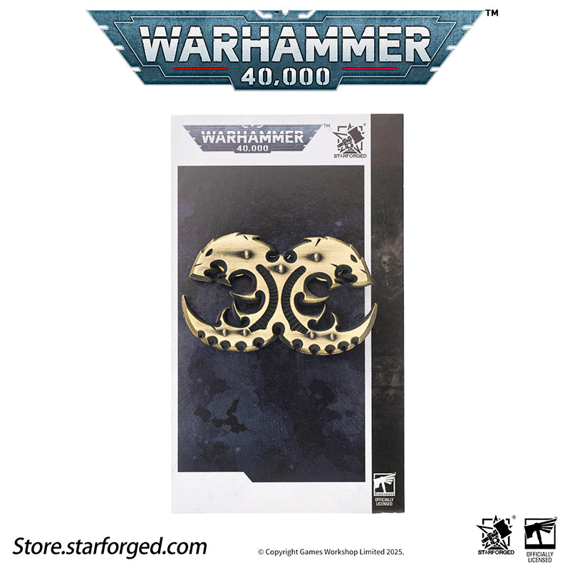 Starforged Warhammer 40K Xenos Faction Pin Collection Pin Badge Men's Fashion Jewelry