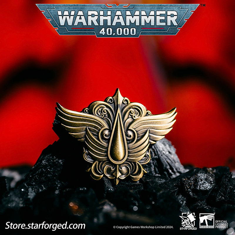 Starforged Warhammer 40K Chapter Icon Grey Knight  Death Watch Space Wolves Pin Badge Men's Accessories