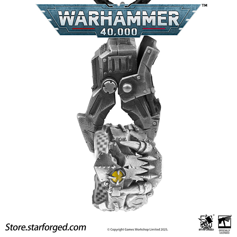 Starforged Warhammer 40K The couple ring of Gork and Mork Greenskins Orkz Sliver Rings Accessories Jewelry